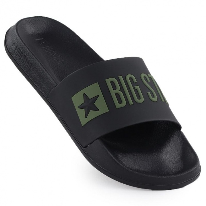 Papuci Big Star, barbati, negru