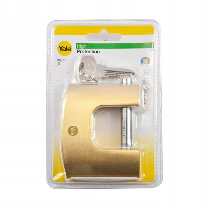 Lacat, YALE, Y114B, Alama, 90 mm, Mecanism cu Bila Dubla