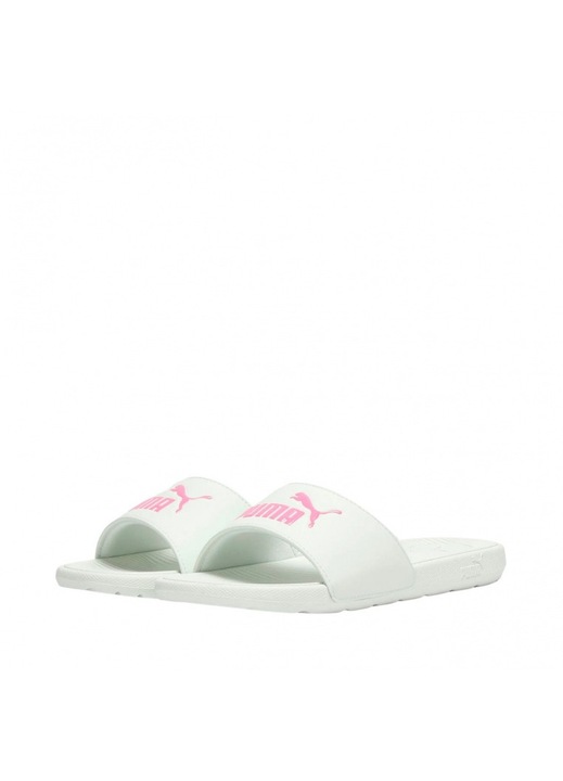 Slapi pentru dama, Puma, Cool Cat 2.0, 389108 40, textil, alb
