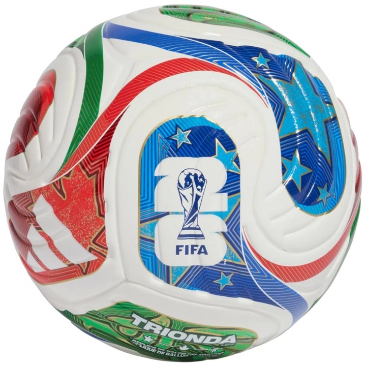 Minge fotbal adidas FIFA World Cup 26 Trionda Mini, alb, dimensiune 1