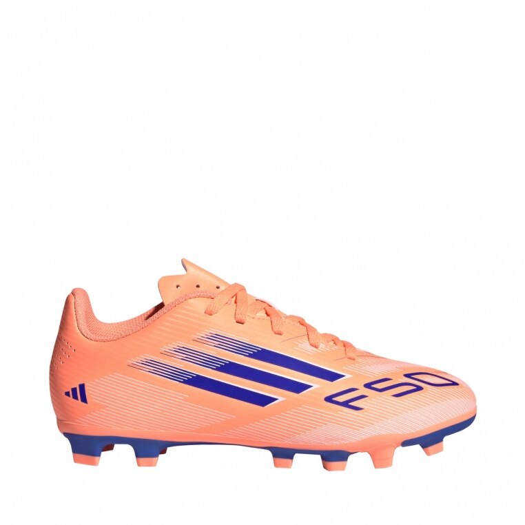 Ghete de fotbal, Adidas F50 Club Fg/mg Ji0027, portocaliu/albastru