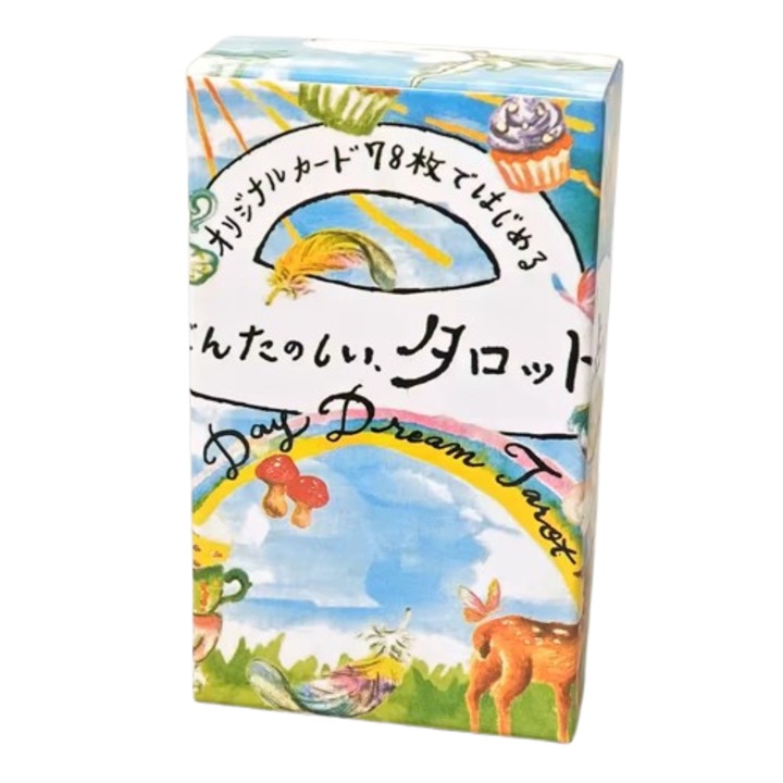 Pachet carti midi, Day Dream Tarot, LUA & Haruka Toshimitsu, 78 carduri, 10.3 x 6cm