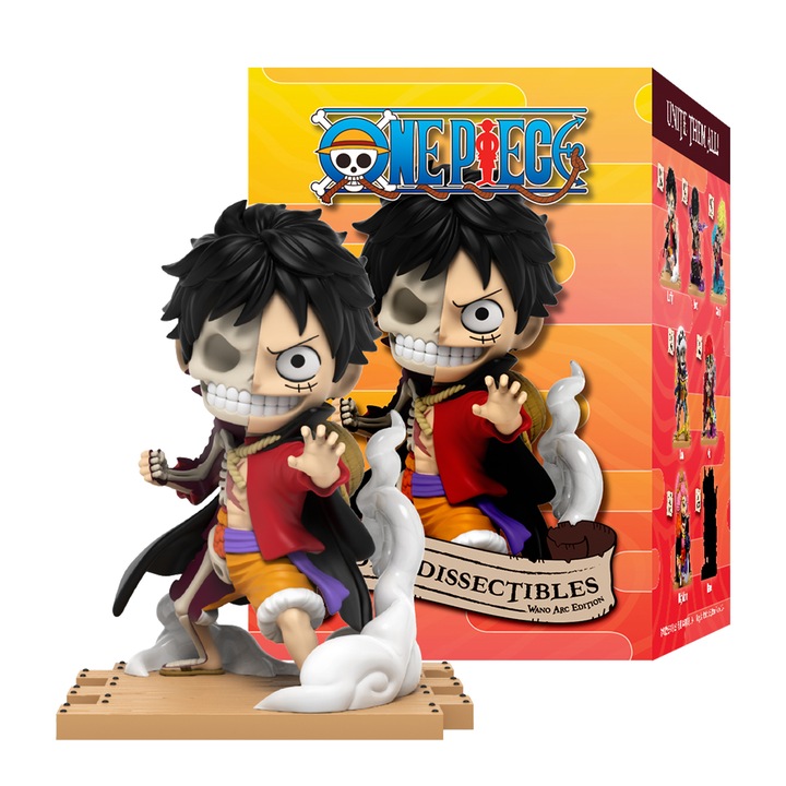 Figurina de colectie surpriza, personaj One Piece − Editia Arca Wano, Mighty Jaxx