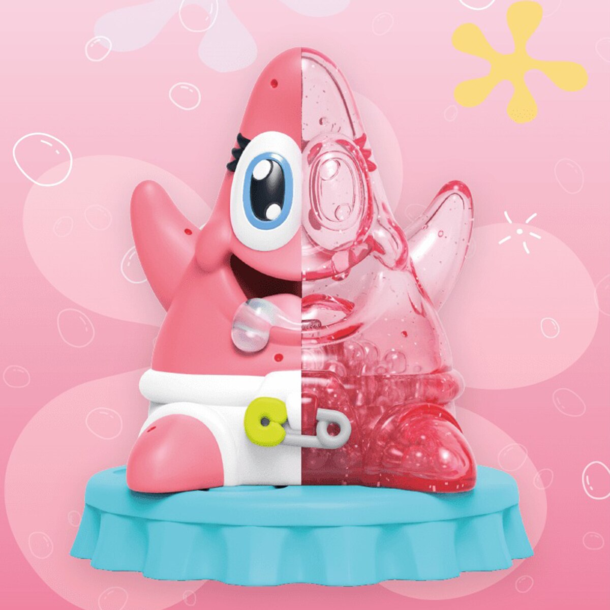Figurina de colectie surpriza, personaj SpongeBob − Kandy: Soda