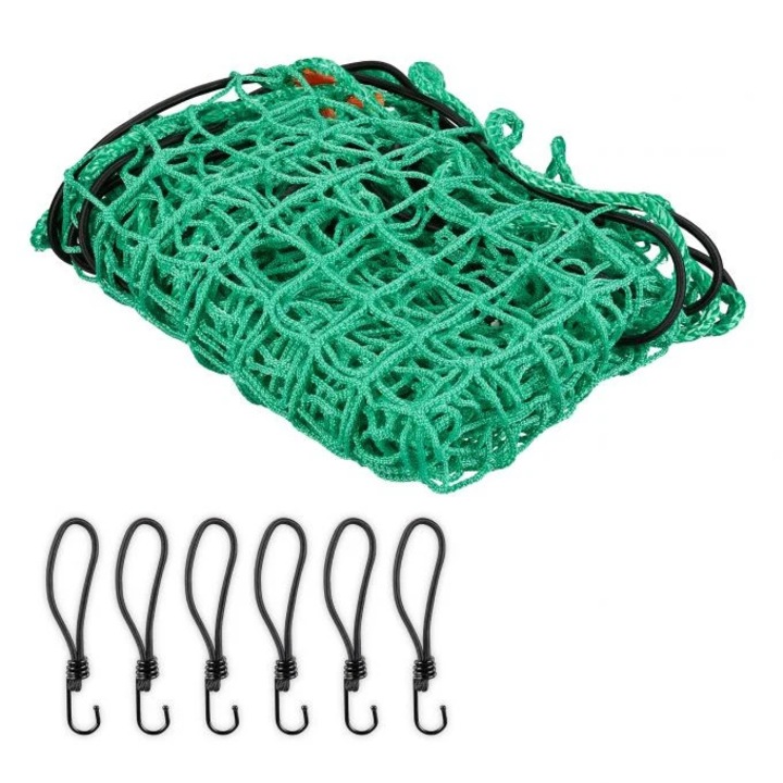 Plasă de remorcă B2X, verde, 29x24x4cm, material rezistent la rupere