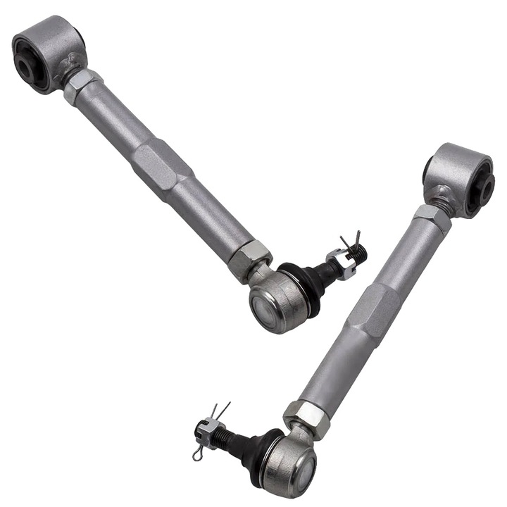 Set brate de control spate ajustabile, 54x9x9cm, otel carbon, pentru Lexus