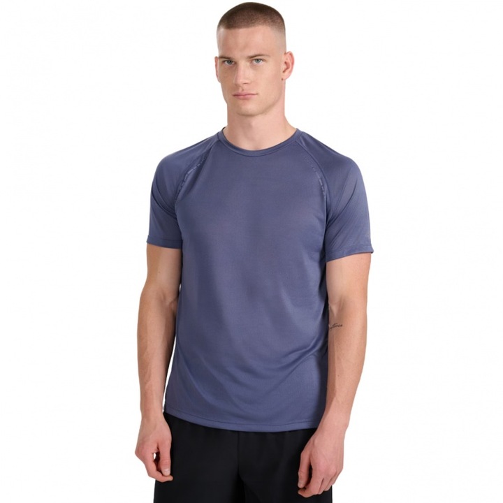 4F sport póló, kék, hosszú ujjú, futáshoz és edzéshez