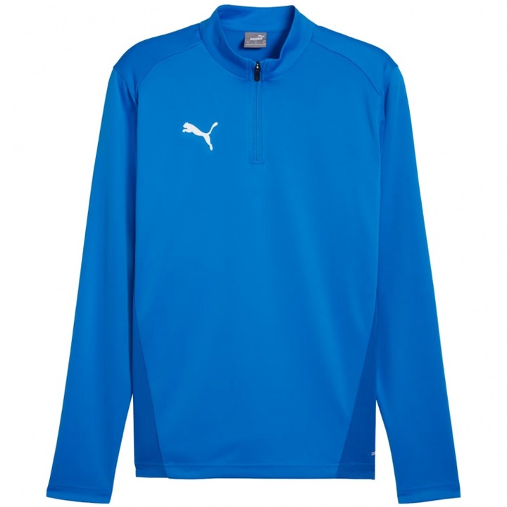 Мъжки спортен суичър, Puma, Teamgoal 658629 02, син, с 1/2 цип
