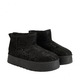 Ghete dama, Lee Cooper, Lcj-25-32-3655la, neagra, piele, Negru