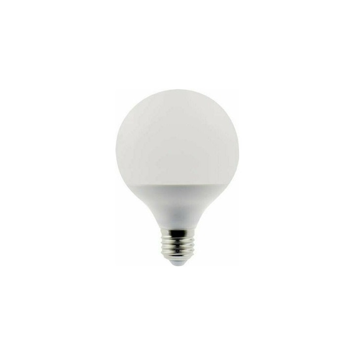 LED лампа 12W E27 G95, 1200lm, бяла, Eurolamp