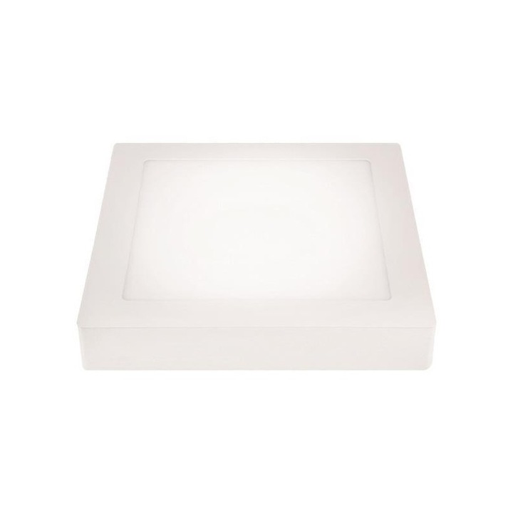 Търговско осветително тяло, Eurolamp, LED SLIM 225CH225, 20W, 3000K, бял