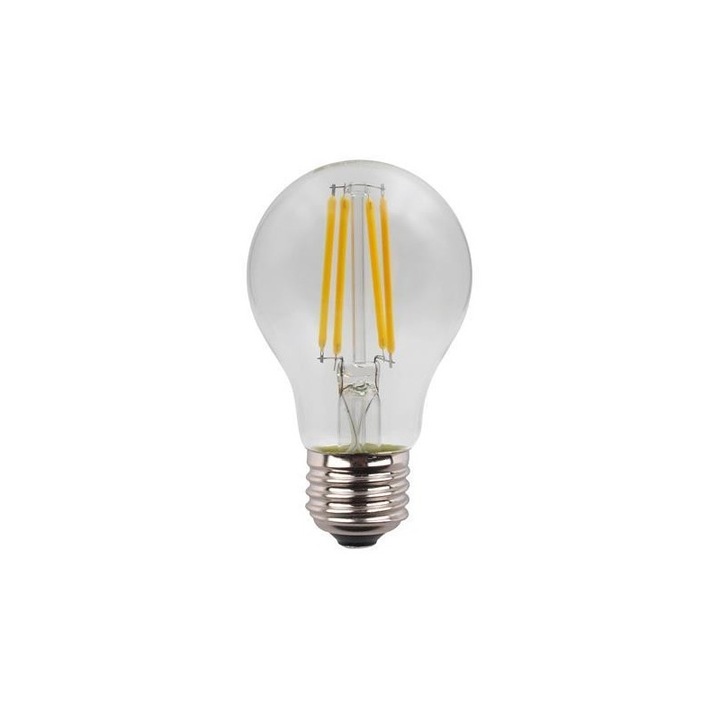 Лампа A60 Filament Eurolamp 2.5W 525LM E27 3000K Прозрачна