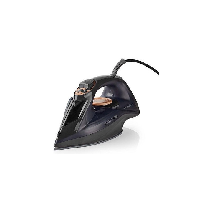 Fier de calcat Nedis Sidero Atmou 2200W, placa ceramica, 2200W