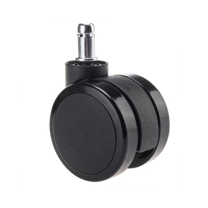 Set 5 roti gumate pentru scaun, Depozitul de Scaune, 60 mm, pin 11 mm