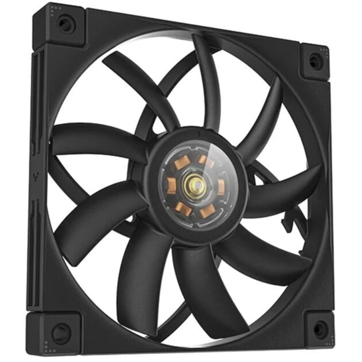 Ventilator PC DeepCool FT12 Slim, negru, 120mm, 120x120x15mm