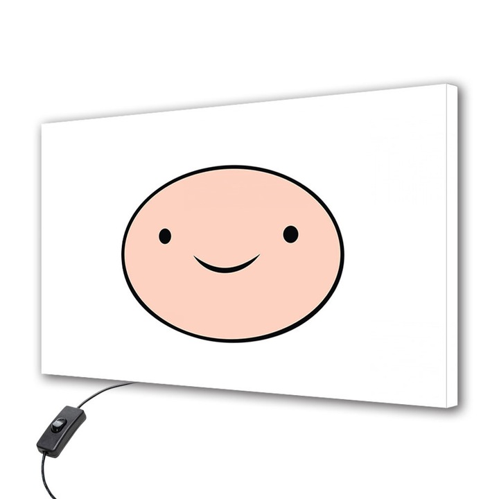 Lampa Veioza Aplica VarioView LED Animatie pentru copii Adventure Time Finn 60 x 90 cm