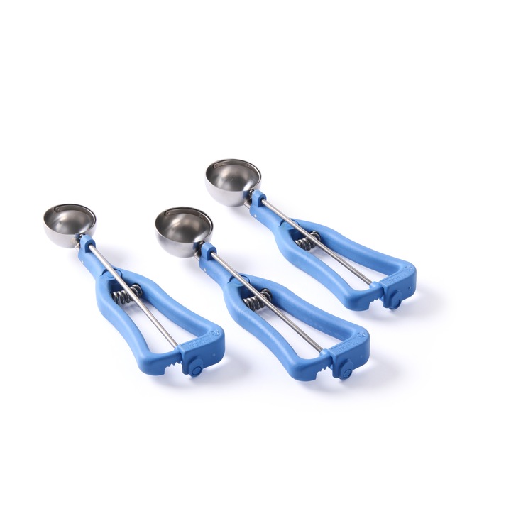 Lingura dozatoare inghetata, 1/36 lt, diam cupa 48 mm, Hendi Profi Line, inox, maner poliamid