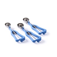 Lingura dozatoare inghetata, 1/30 lt- diam cupa 50 mm, Hendi Profi Line, inox cu maner poliamida