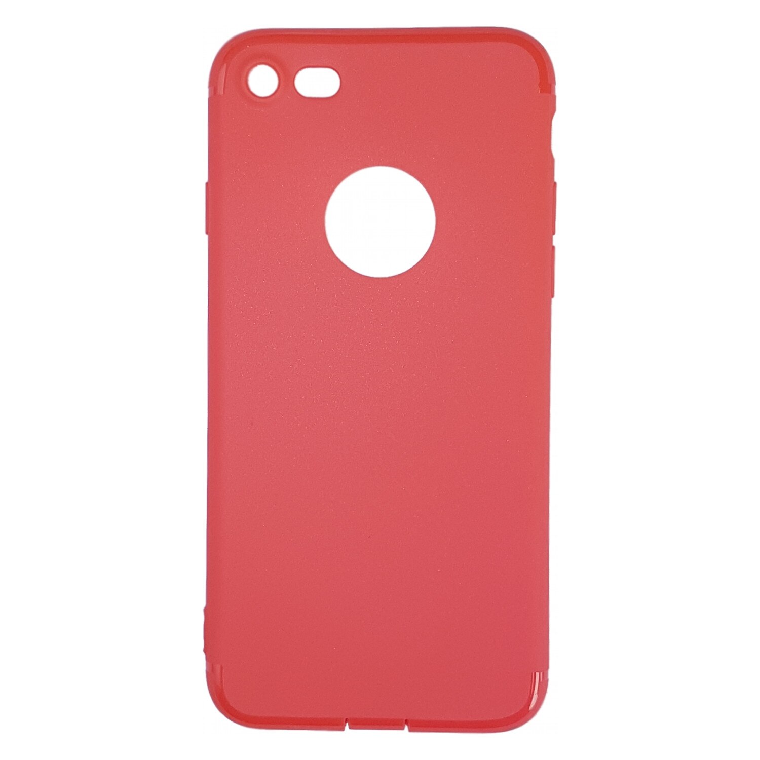 Husa Kabelwelt GKWQCHS115 pentru Apple iPhone 7/8, Capac silicon slim, Rosu mat