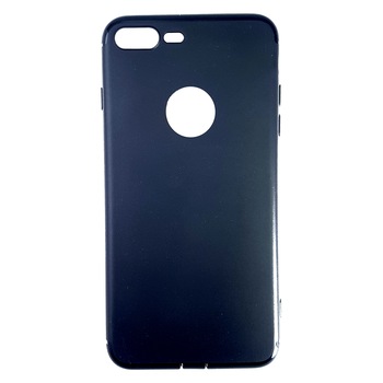 Husa Kabelwelt GKWQCHS117 pentru Apple iPhone 7 Plus, Capac silicon slim, Negru mat Husa Kabelwelt GKWQCHS117 pentru Apple iPhone 7 Plus, Capac silicon slim, Negru mat