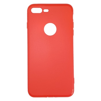 Husa Kabelwelt GKWQCHS119 pentru Apple iPhone 7 Plus, Capac silicon slim, Rosu mat Husa Kabelwelt GKWQCHS119 pentru Apple iPhone 7 Plus, Capac silicon slim, Rosu mat