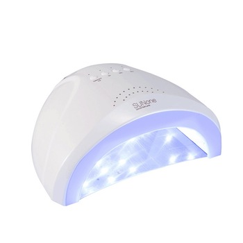 Lampa unghii UV LED SUNone 48w, Hybrid, Double Light Led, Alb