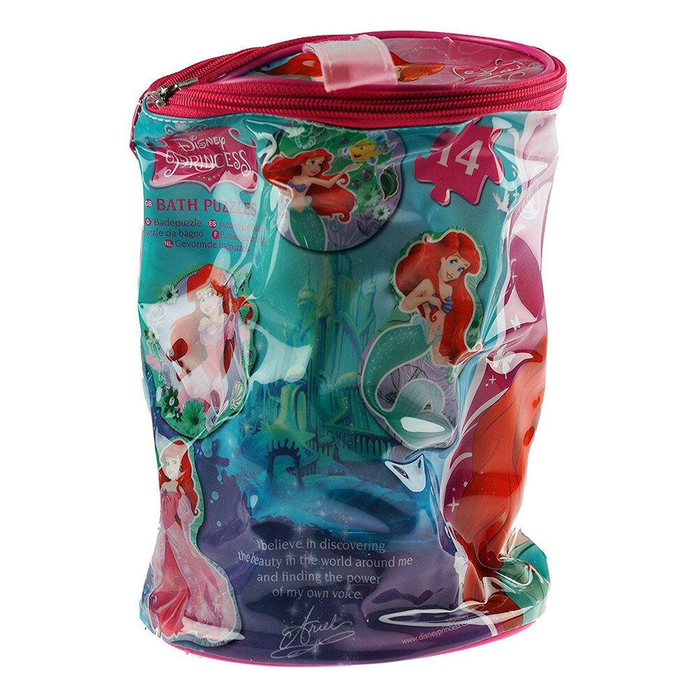 Disney Princess Ariel Puzzle pentru Baie, 14 Piese