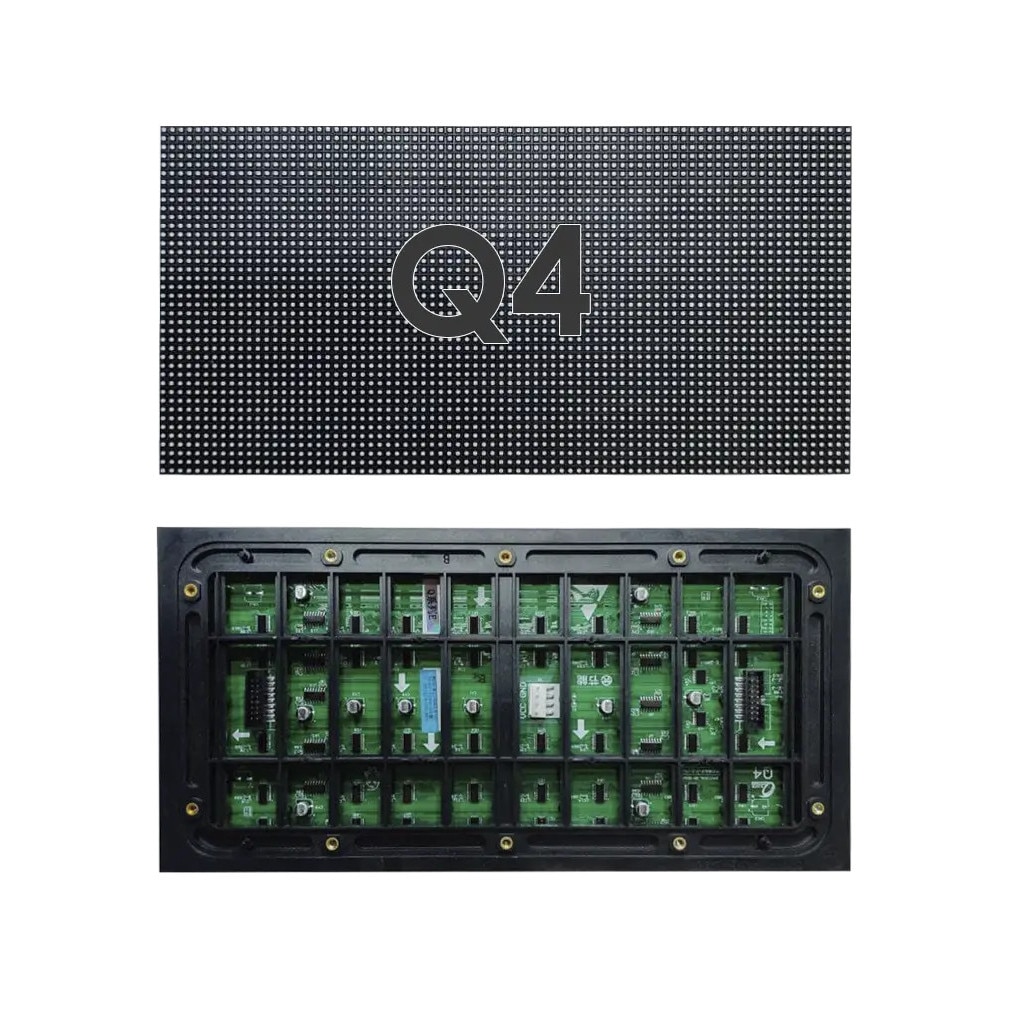 Modul ecran LED P4 320x160mm, Qiangli, Q4-e, Exterior - eMAG.ro