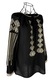 Bluza dama 025 negru/auriu, marimea M