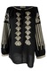 Bluza dama 025 negru/auriu, marimea M