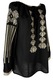 Bluza dama 025 negru/auriu, marimea M
