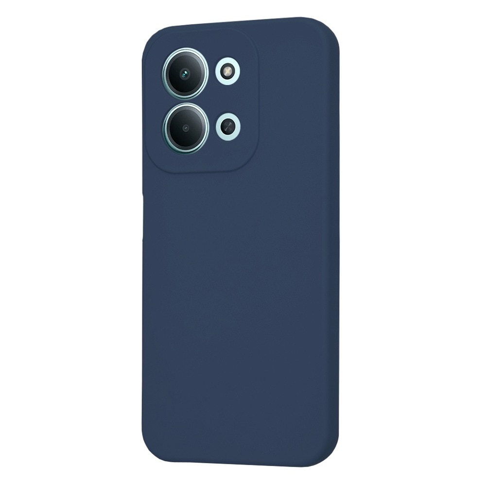Husa pentru Xiaomi Redmi 15C 4G / Redmi 15C 5G Daden® Silicon SoftFlex, Ultra Slim, Protectie sporita, Interior de microfibra, Albastru inchis