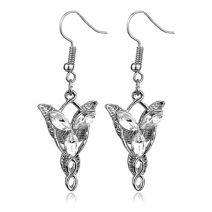 Cercei lungi, Argintiu