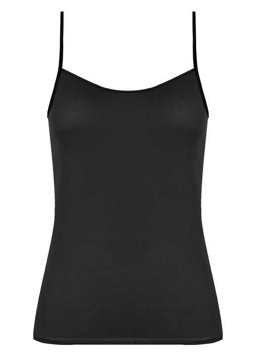 Дамски потник с регулируеми презрамки, дишащ, антибактериален, Черен