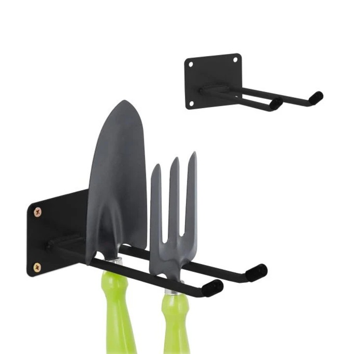 B2X fali kampó szett hosszú, szerszámokhoz, acél, 27x10, 5x10cm, többszínű, 2 db