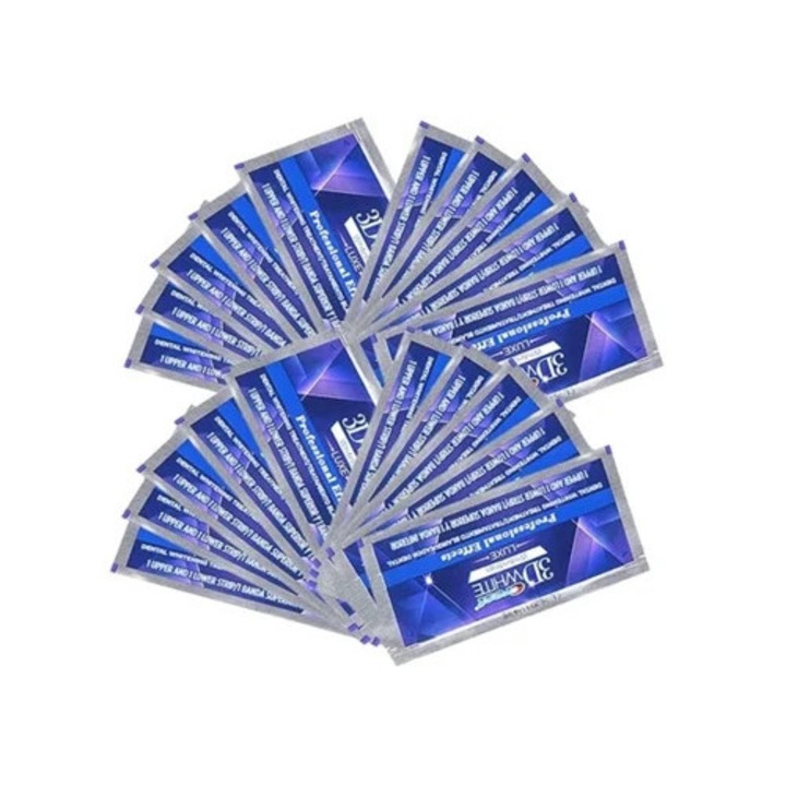 Ленти за избелване на зъби CREST 3D Professional Effect, комплект 20 сашета