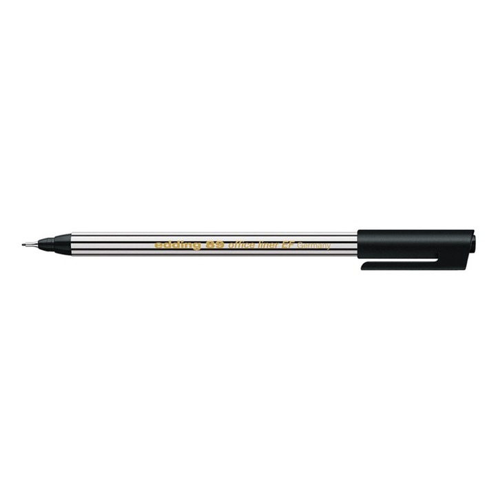 Liner Edding Office 89, varf fetru, 0.3 mm, negru