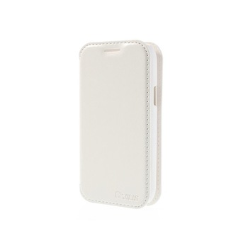 Husa tip carte cu stand Jilis alba (textura Crazy Horse) pentru Samsung Galaxy Trend Lite S7390, Galaxy Trend Lite Duos S7392 Husa tip carte cu stand Jilis alba (textura Crazy Horse) pentru Samsung Galaxy Trend Lite S7390, Galaxy Trend Lite Duos S7392