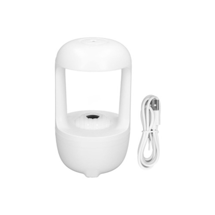 Umidificator inteligent 10W 24V cu iluminare multicolora si control inteligent, pentru masina
