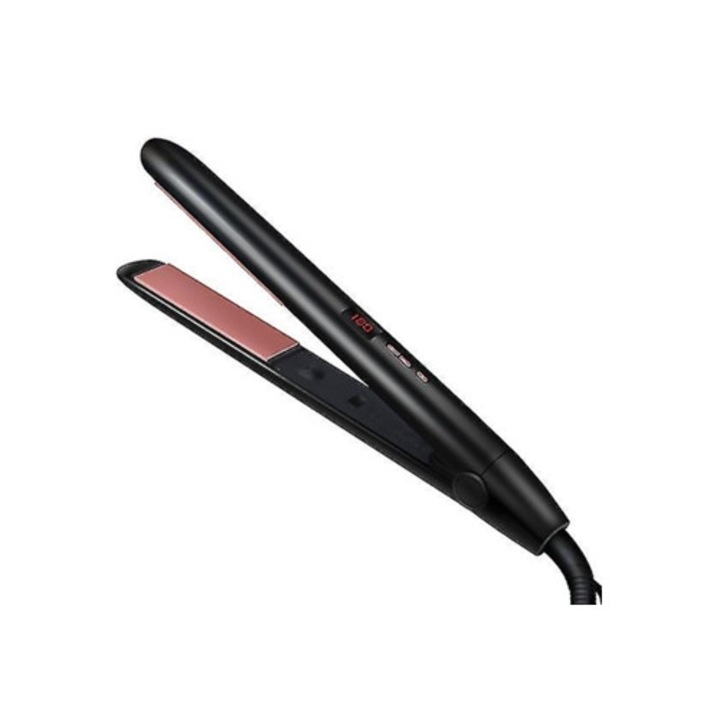Placa de indreptat parul YIZHOOD ADC108, 150-200°C, neagra
