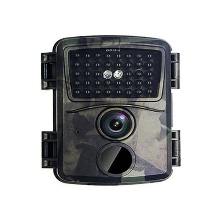 Мини камера за наблюдение на дивата природа, HD 1080P, 12MP, нощно виждане, зелена