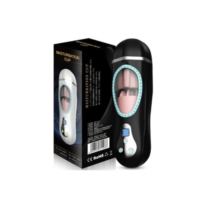 Секс помпи, функция за затягане, 7 режима, черни