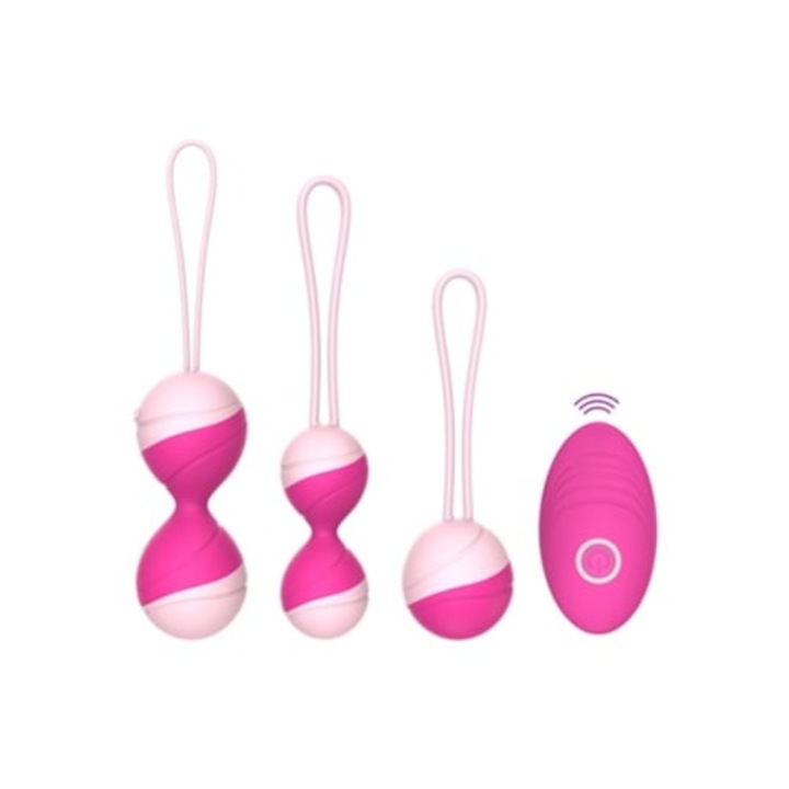 Вибратор с дистанционно управление, розов