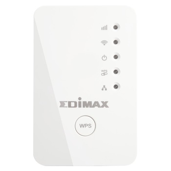 Range Extender Wireless EDIMAX EW-7438RPn mini, N 300 Mbps, 1 x 10/100 Mbps Range Extender Wireless EDIMAX EW-7438RPn mini, N 300 Mbps, 1 x 10/100 Mbps