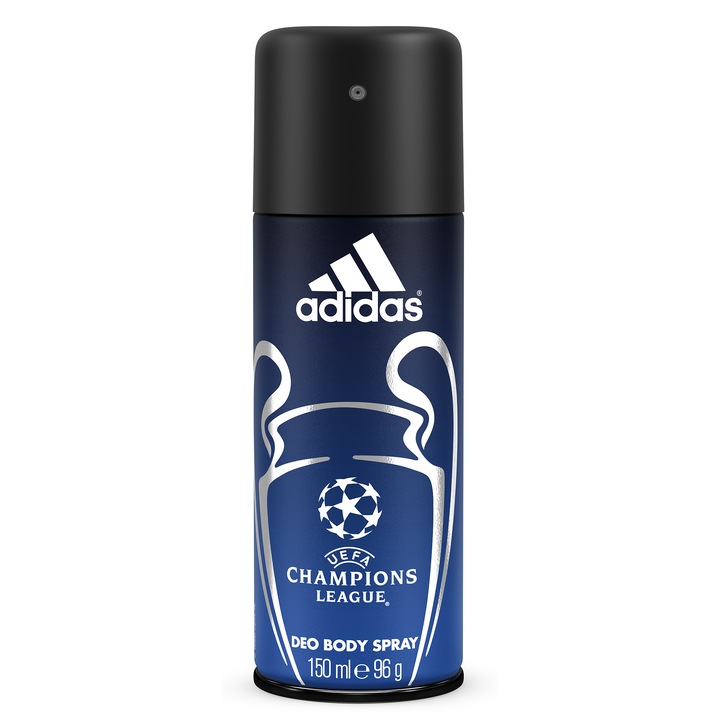 adidas UEFA Champions League Deodorant Spray pentru barbati, 150 ml