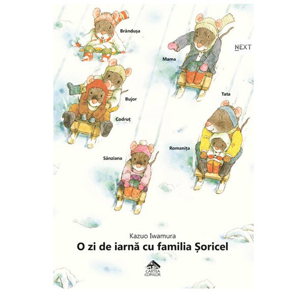 O zi de iarna cu familia Soricel - Kazuo Iwamura