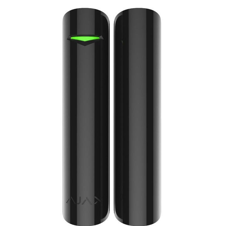 Магнитен контактен детектор Doorprotect plus, Ajax Systems, Безжичен, черен, 29 g