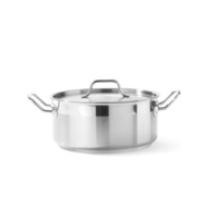 cratita cu capac 12 lit 320xh150 mm grosime perete inox 08 mm gama hendi profi line potrivita si pt uz profesional imagen 0_0_0