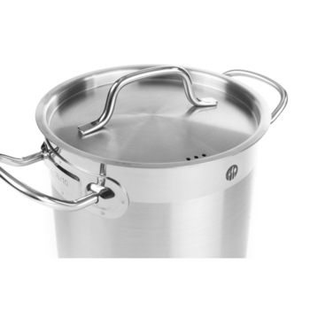 Oala inalta cu capac Hendi, otel inoxidabil 18/10, inductie, 10 l, Ø24x22 cm Oala inalta cu capac Hendi, otel inoxidabil 18/10, inductie, 10 l, Ø24x22 cm