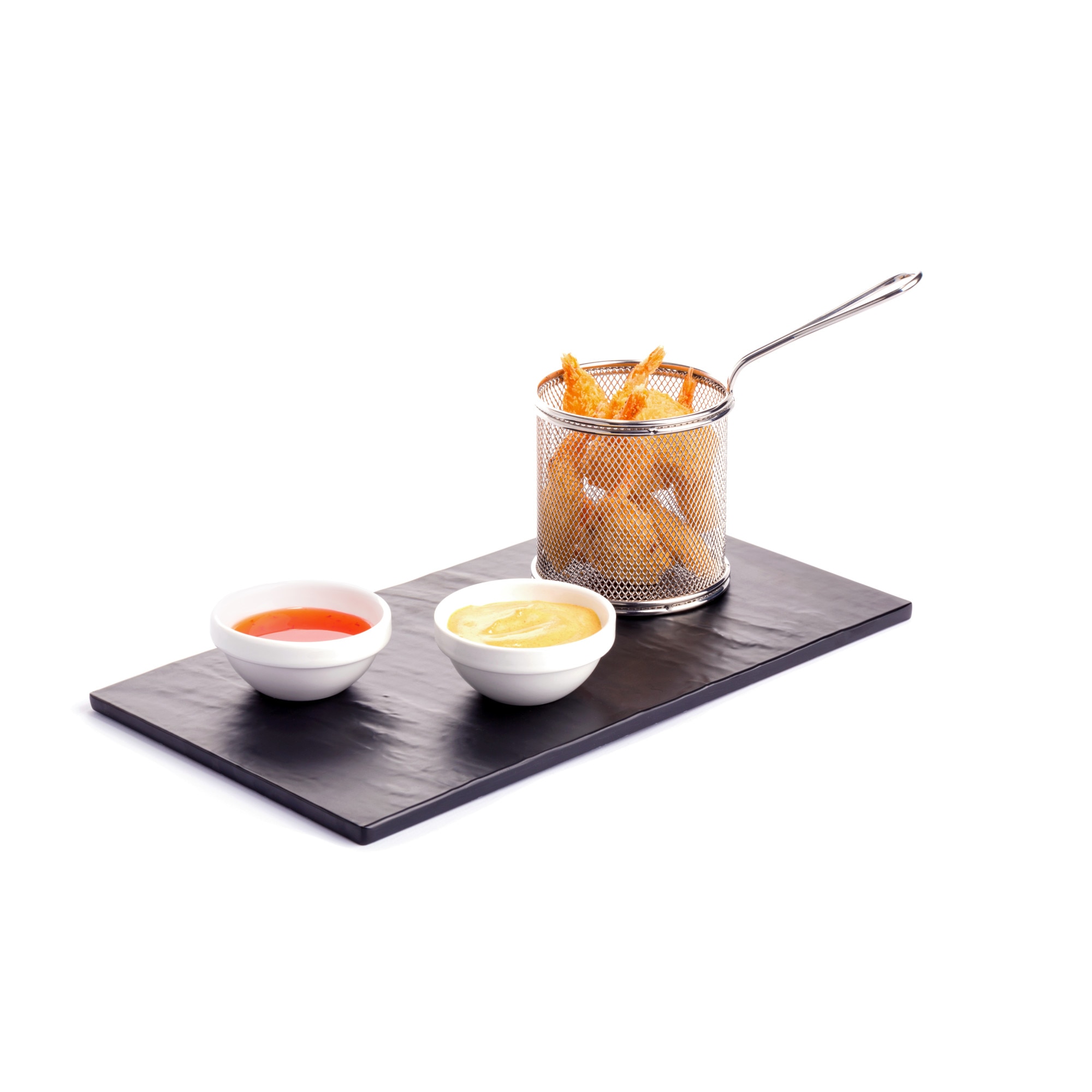 Platou din melamina cu aspect de ardezie GN 1/3, 325x175x(H)7 mm, Hendi